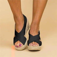 ELEVALIX – Bequeme Keilsandalen für mühelosen Sommerstil