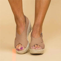 ELEVALIX – Bequeme Keilsandalen für mühelosen Sommerstil