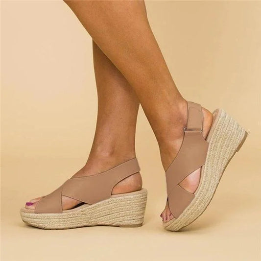 ELEVALIX – Bequeme Keilsandalen für mühelosen Sommerstil