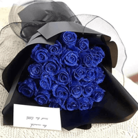 Everflower - Artificial Glitter Rose, Long-Lasting Silk Flower for Home Decor 3