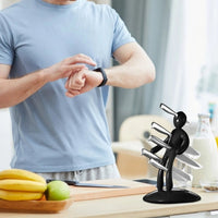 FIGURACUT - Artistic Knife Organizer with Secure Storage & Space-Saving Design 3