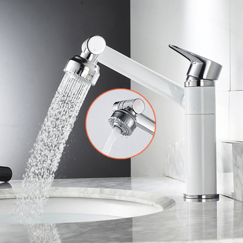 FLEXISPOUT - Kitchen Faucet with 360° Flexibility and Spray Function 0