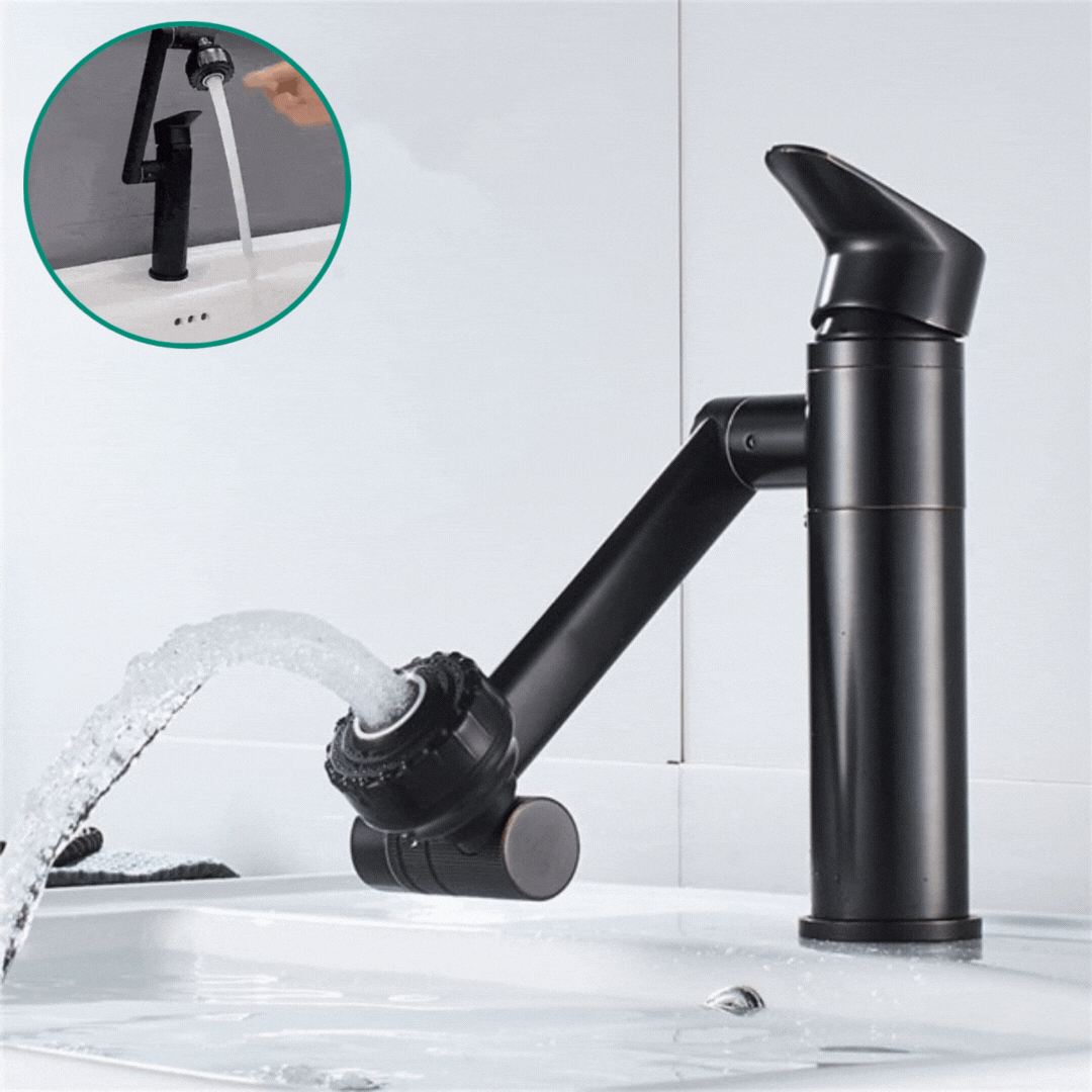 FLEXISPOUT - Kitchen Faucet with 360° Flexibility and Spray Function 1