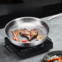 FORGEON Titanium Hammered Non-Stick Frying Pan for Induction Cooking 1