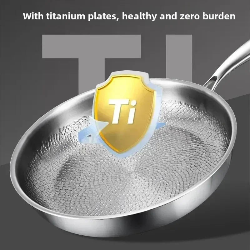 FORGEON Titanium Hammered Non-Stick Frying Pan for Induction Cooking 4