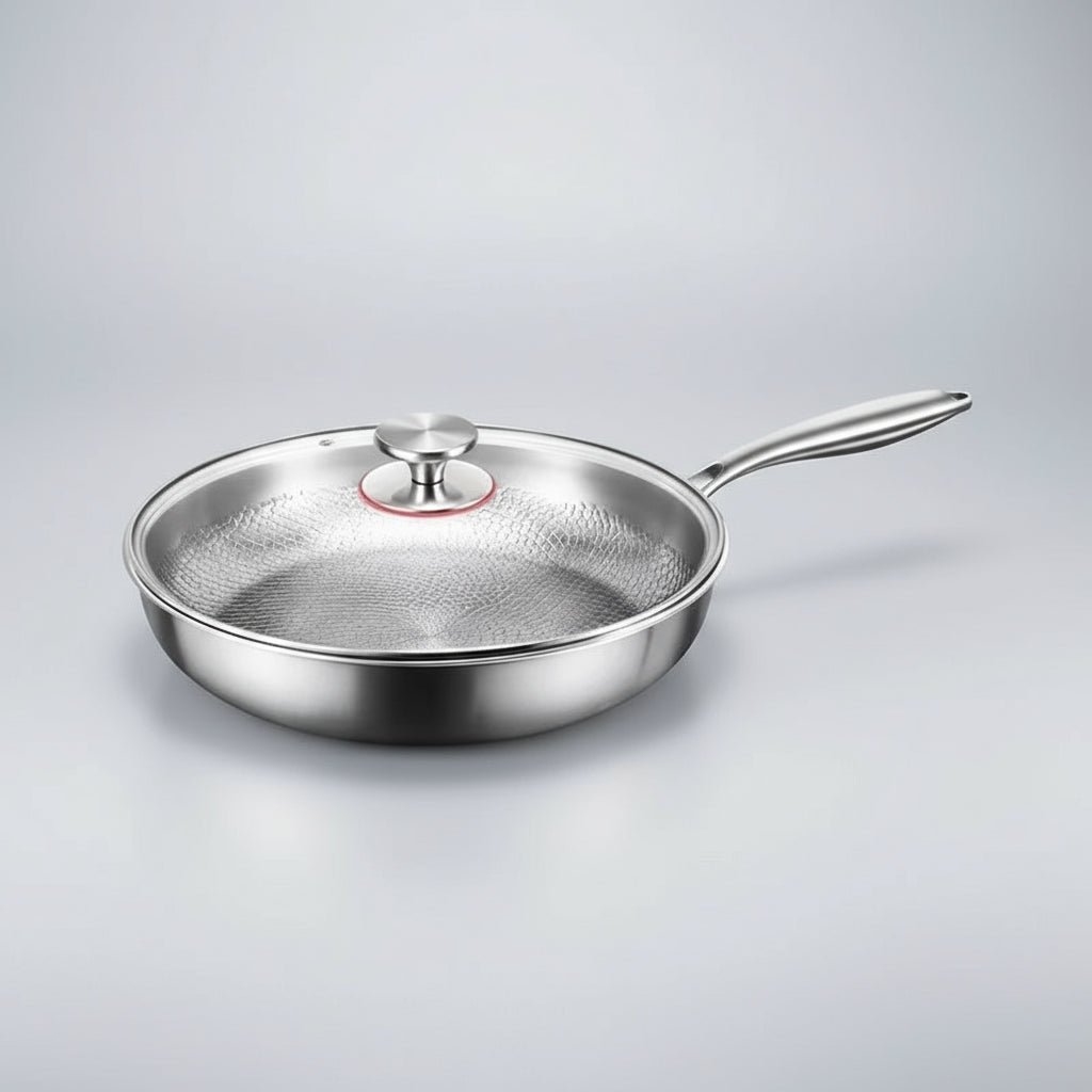 FORGEON Titanium Hammered Non-Stick Frying Pan for Induction Cooking 7