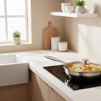 COOKELITE – Titanium Hammered Non-Stick Frying Pan Induction Ready