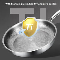 FORGEON – Titanium hammered non-stick frying pan for induction cooktops and everyday cooking 4