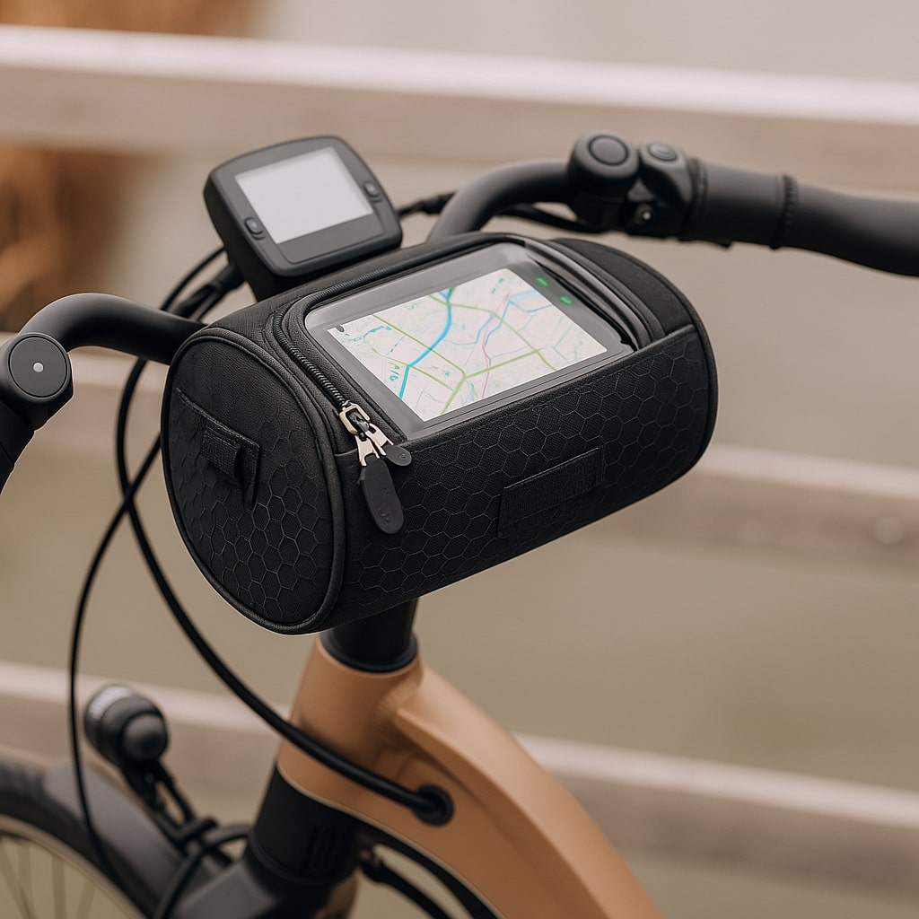 CYCLORA – Touchscreen-Fahrradtasche für bequemen Zugriff während der Fahrt
