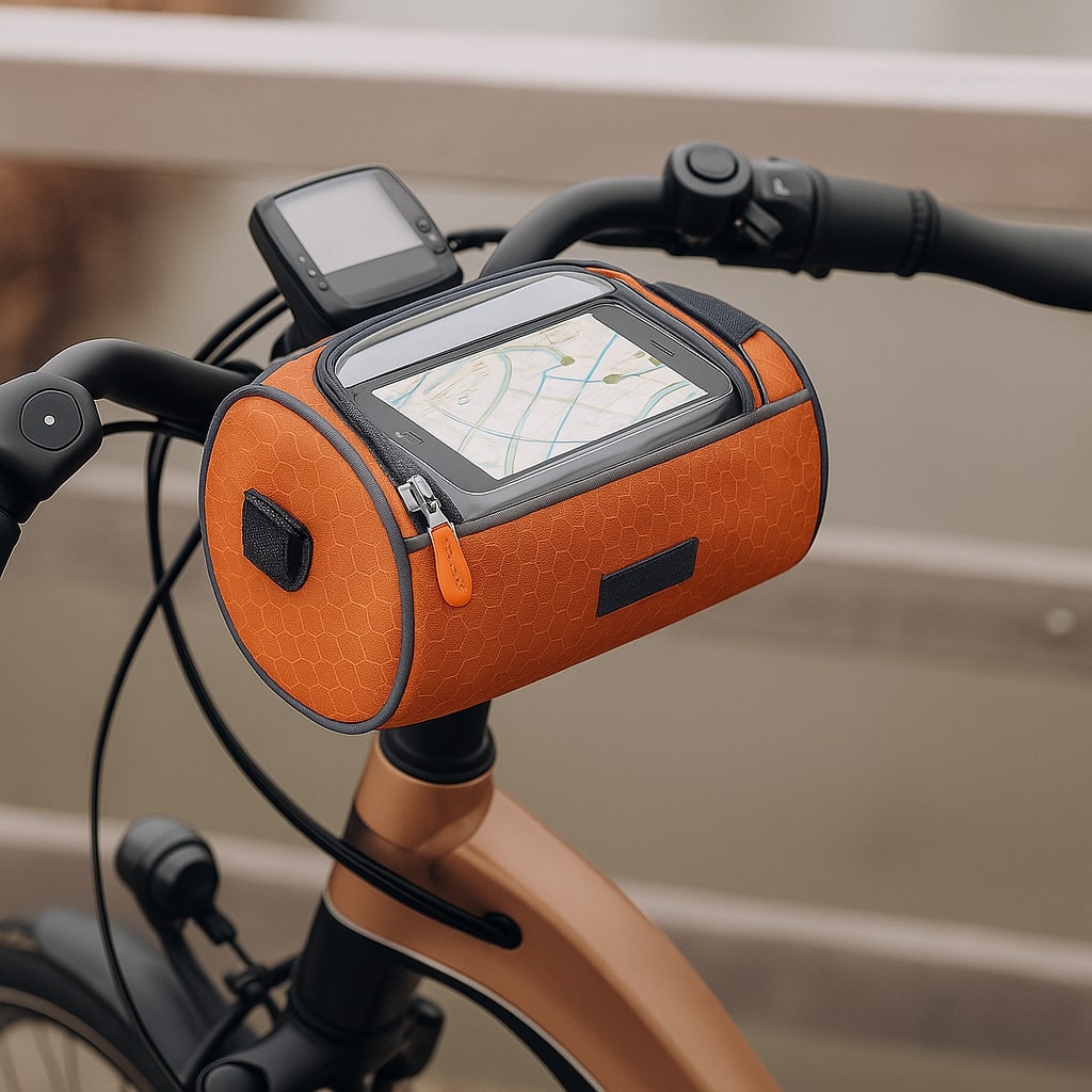 CYCLORA – Touchscreen-Fahrradtasche für bequemen Zugriff während der Fahrt