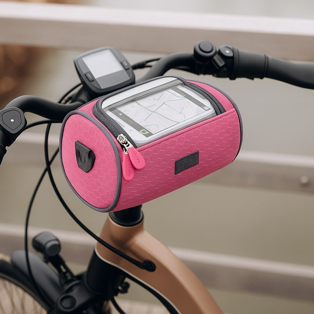 CYCLORA – Touchscreen-Fahrradtasche für bequemen Zugriff während der Fahrt