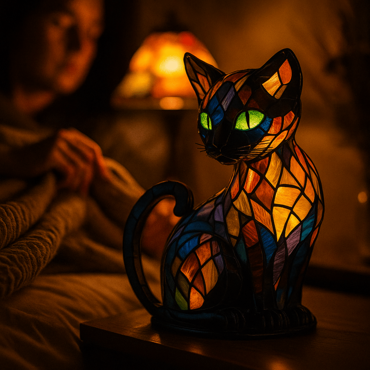 Felilux - Cute Cat Night Lamp with Soft LED Glow for Soothing Ambiance 4