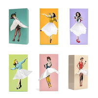 Flying Skirt Tissue Box Cover - Unique Design with Weighted Base for Fun Décor 3