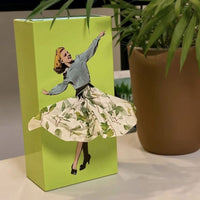 Flying Skirt Tissue Box Cover - Unique Design with Weighted Base for Fun Décor 8