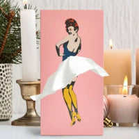Flying Skirt Tissue Box Cover - Unique Design with Weighted Base for Fun Décor 9