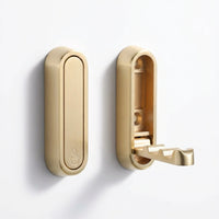 Foldable Wall Coat Hook - Space-Saving Zinc Alloy Design for Easy Organization 0