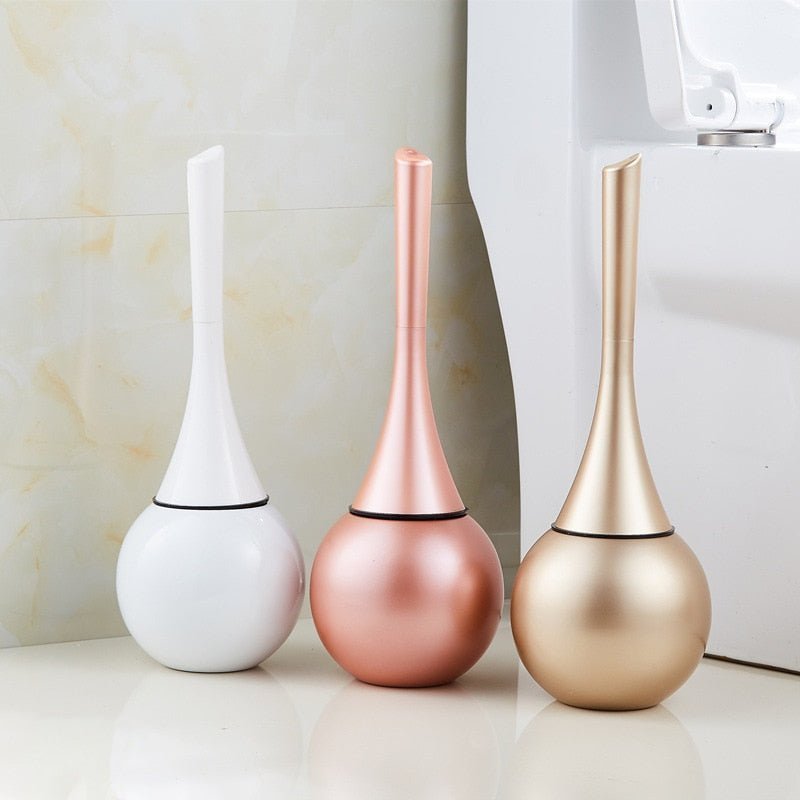 FreshSwipe Silicone Toilet Brush with Holder - Best for Effective Cleaning 5