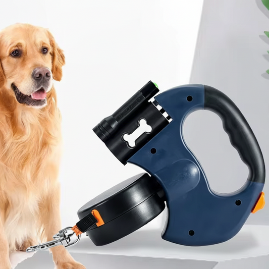 FurFriends Dual Dog Leash with LED Light, Tangle-Free Design & Ergonomic Handle 7