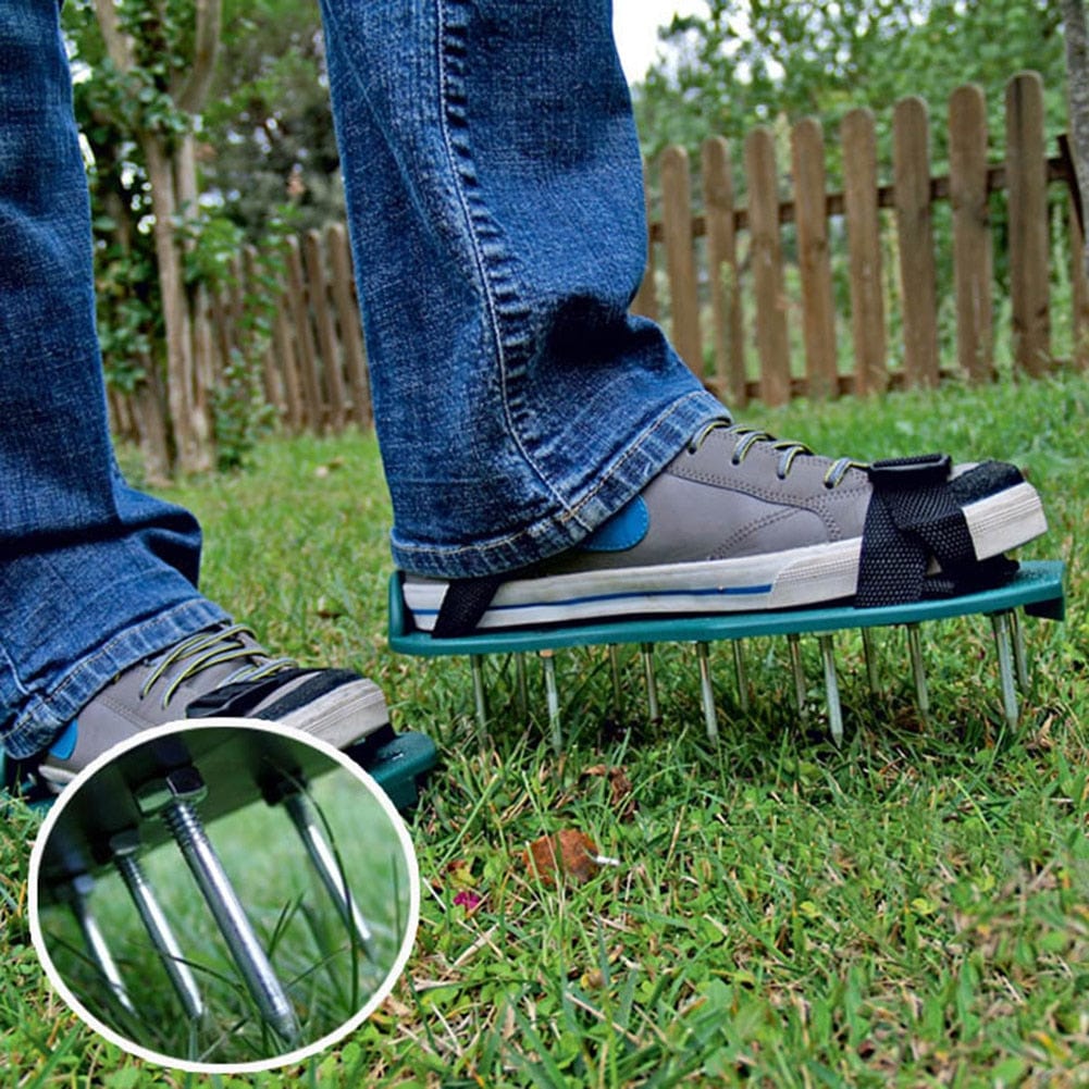 GardenPro - Spiked Lawn Aerator Shoes for Enhanced Grass Health and Growth 2