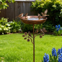 GARDENSHINE – Decorative Bird Bath for Charming Garden Spaces