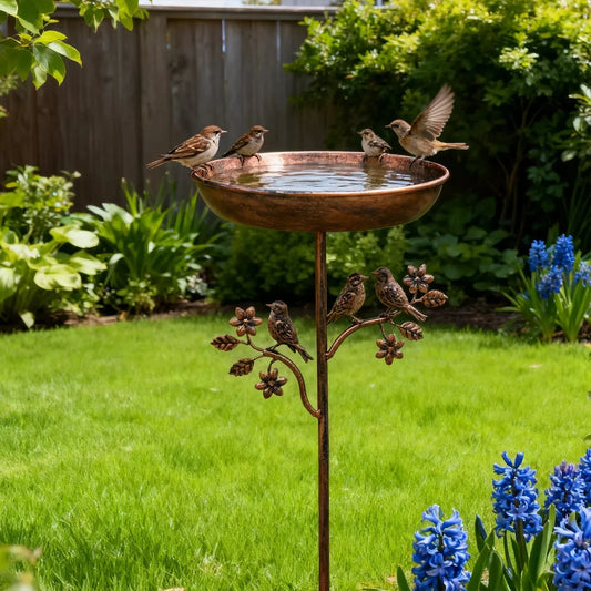 GARDENSHINE – Decorative Bird Bath for Charming Garden Spaces