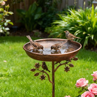 GARDENSHINE – Decorative Bird Bath for Charming Garden Spaces
