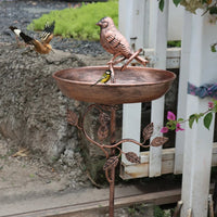 GARDENSHINE – Decorative Bird Bath for Charming Garden Spaces