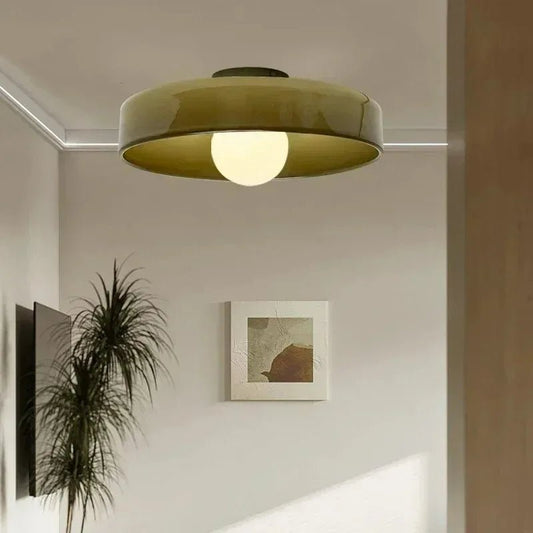 Glassglow ceiling lamp - Nordic design made of glass for stylish lighting 0