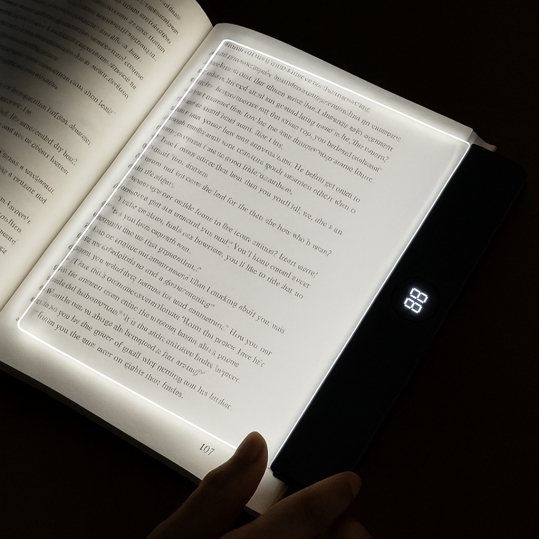 GlowEase - LED Reading Light for Bed with Adjustable Brightness & Color Modes 5