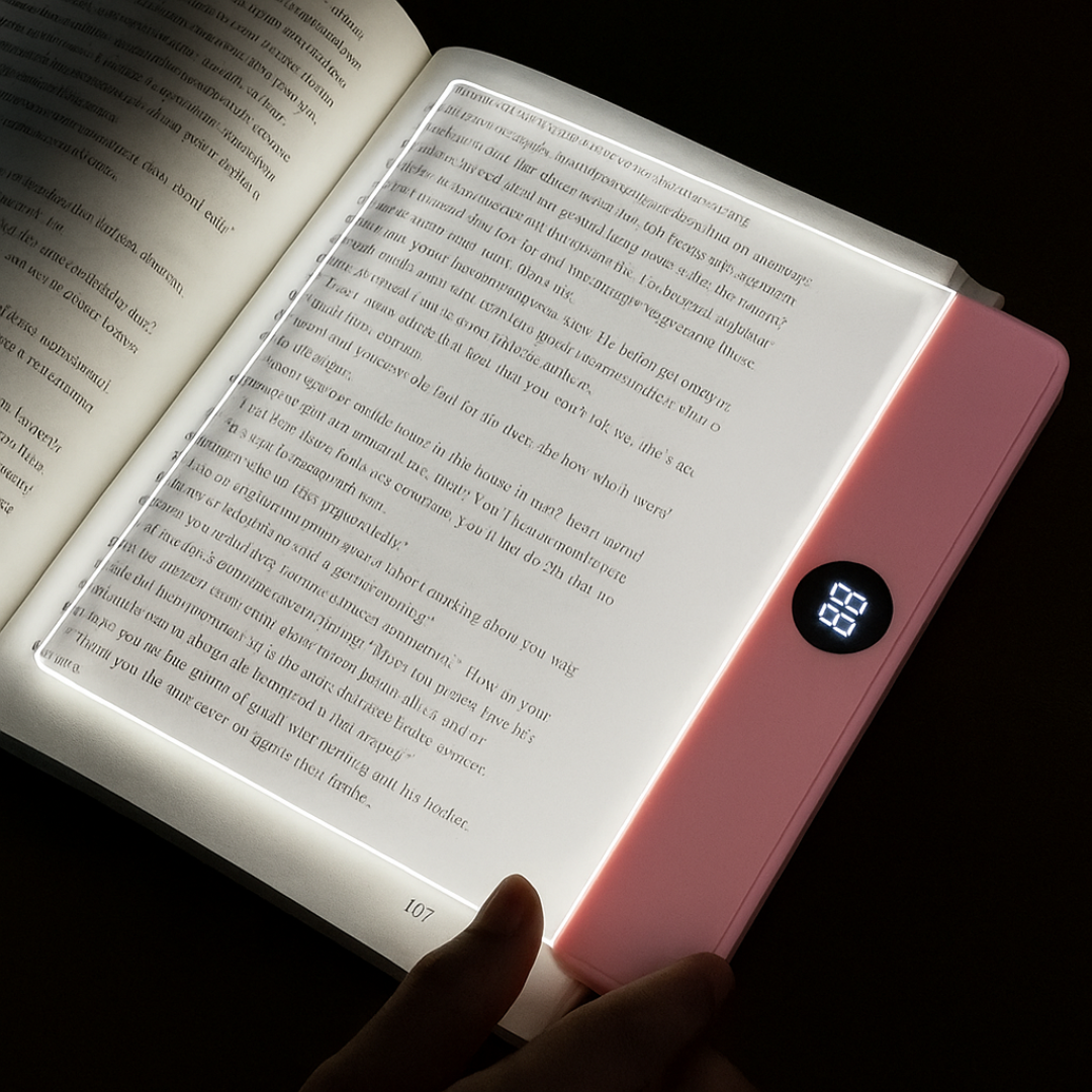 GlowEase - LED Reading Light for Bed with Adjustable Brightness & Color Modes 6