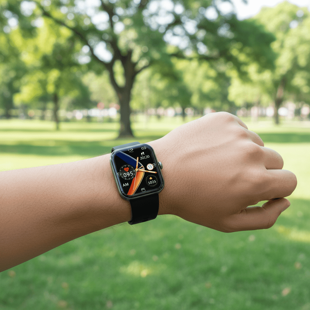 Glucowatch - Multifunctional Health Watch with Blood Sugar Monitor & Vital Signs Tracker 4