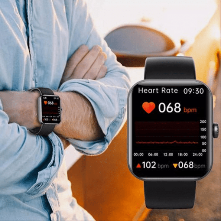 Glucowatch - Multifunctional Health Watch with Blood Sugar Monitor & Vital Signs Tracker 6