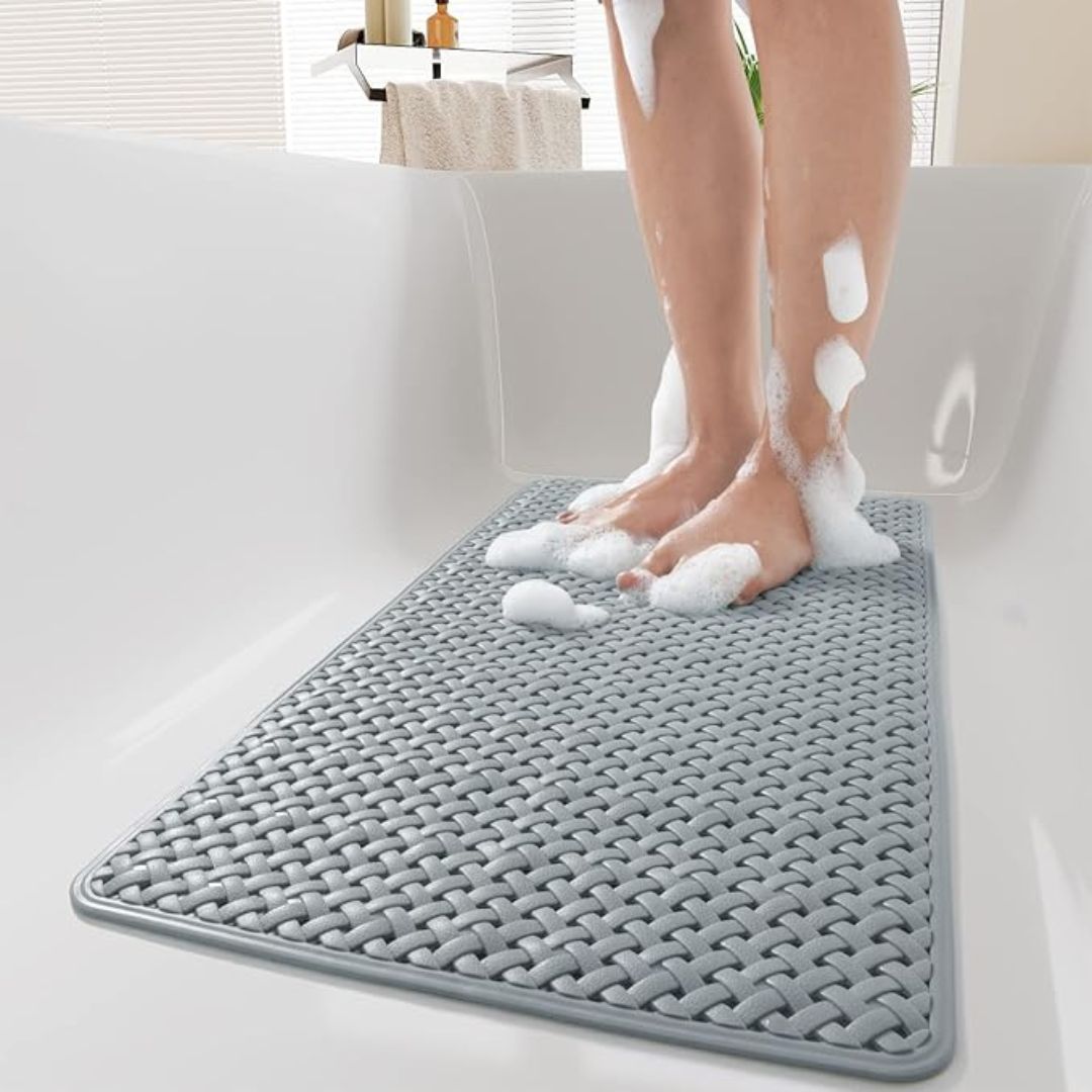 GripMaster - Non-Slip Bathtub Mat with Suction Cups for Safety and Comfort 0