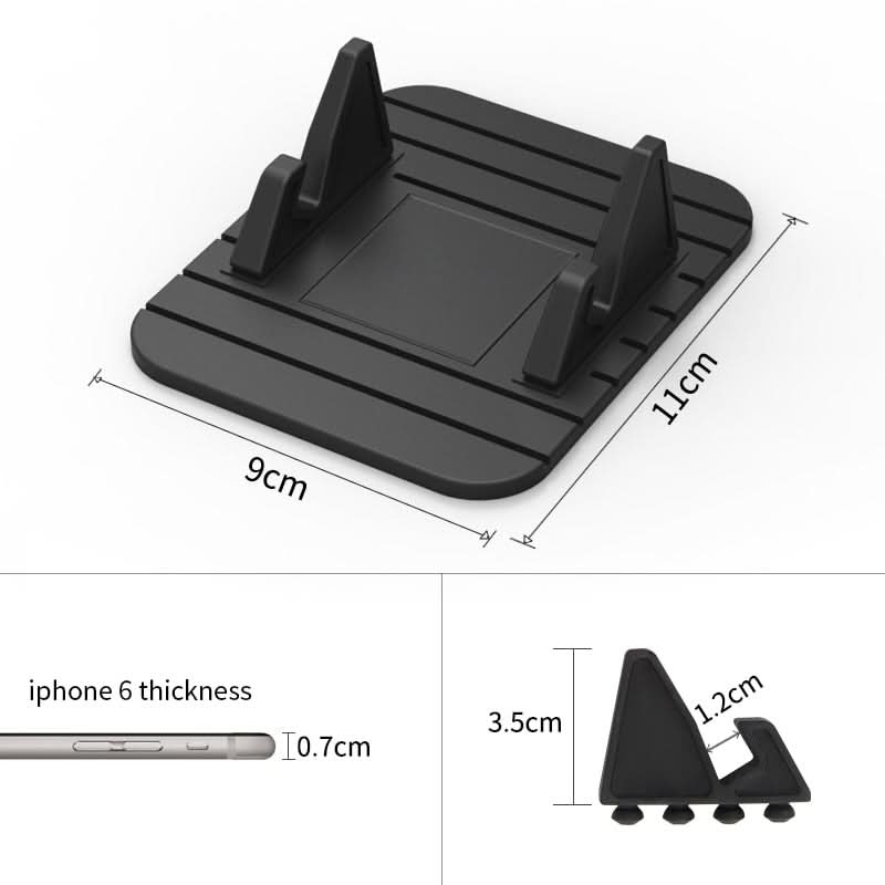 GripMate - Non-Slip Car Phone Holder & Mobile Phone Stand, Eco-Friendly Silicone 3