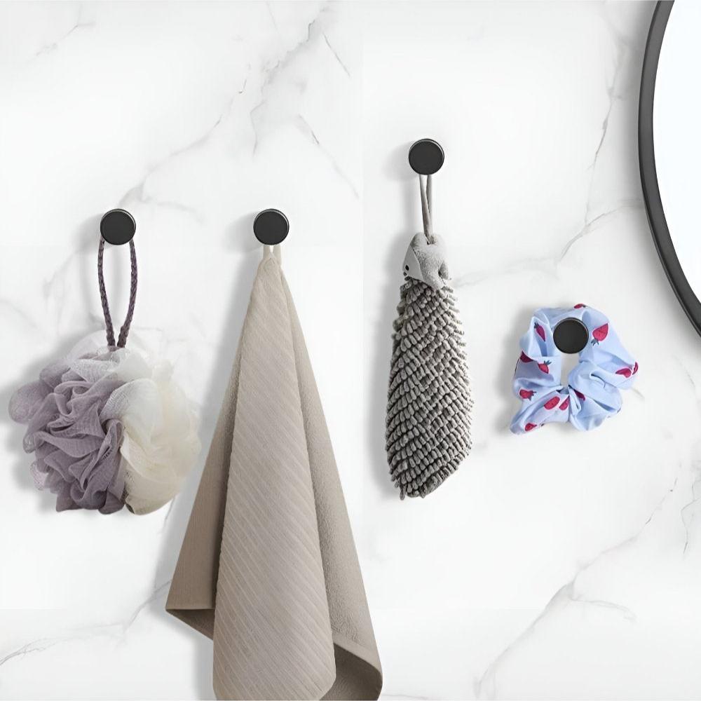 Grip Lock Shower Hooks - Strong Vacuum Seal, Waterproof, Tool-Free Installation 2