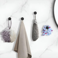 Grip Lock Shower Hooks - Strong Vacuum Seal, Waterproof, Tool-Free Installation 2