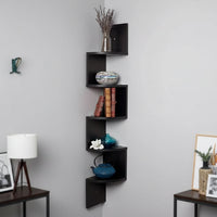 URBICOR – Corner Wall Shelf – Compact Storage with Modern Style