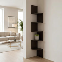 URBICOR – Corner Wall Shelf – Compact Storage with Modern Style
