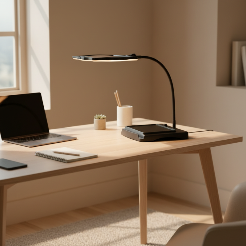 HANDWERK LUX – Floor lamp with 3x magnifier for precise work 1