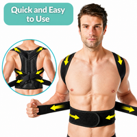 BACKLIX – Adjustable Posture Corrector for Improved Sitting and Standing