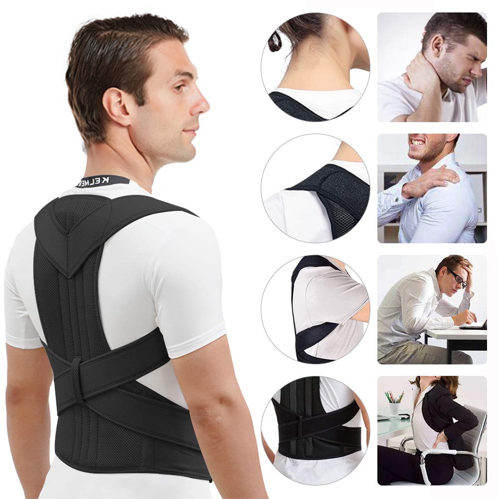 BACKLIX – Adjustable Posture Corrector for Improved Sitting and Standing