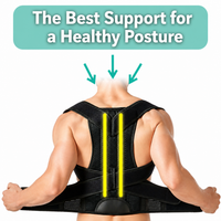 BACKLIX – Adjustable Posture Corrector for Improved Sitting and Standing
