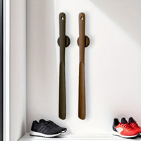 Hearthwood - 20-Inch Long Handled Shoehorn with Magnetic Wall Mount for Easy Use 1