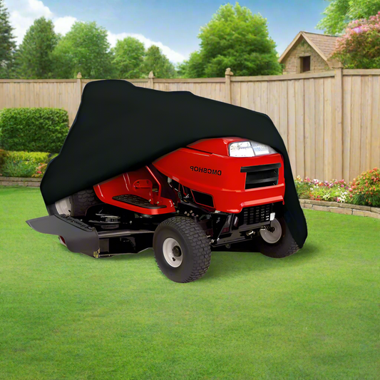 Heavy-Duty Waterproof Lawn Mower Cover - All-Weather Protection for Push and Riding Mowers 0