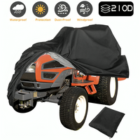 Heavy-Duty Waterproof Lawn Mower Cover - All-Weather Protection for Push and Riding Mowers 3