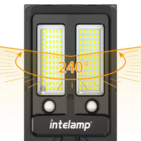 HelionGuard ProLight 12000 - Solar LED Spotlight with Motion Detection & Remote Control 4