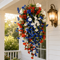 PATRIOTHAVEN – Decorative Hanging Basket for Festive Home Styling