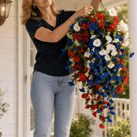 PATRIOTHAVEN – Decorative Hanging Basket for Festive Home Styling