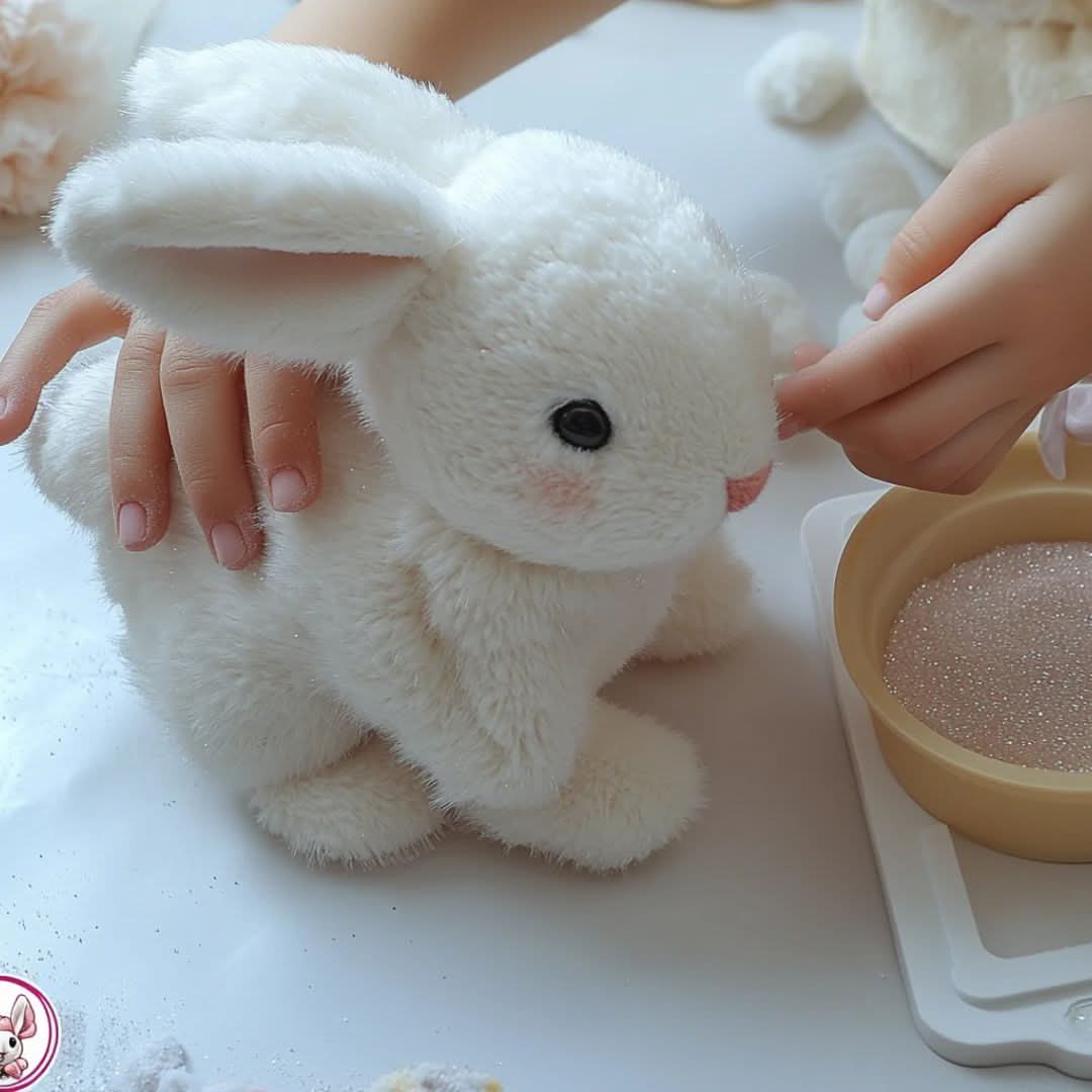 HopiFluff - Animated Plush Bunny Toy with Realistic Movements for Kids 2