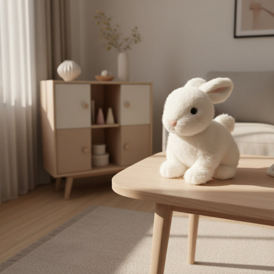 HoppiLoom Interactive Plush Bunny Toy - Realistic Movements & Sounds 4